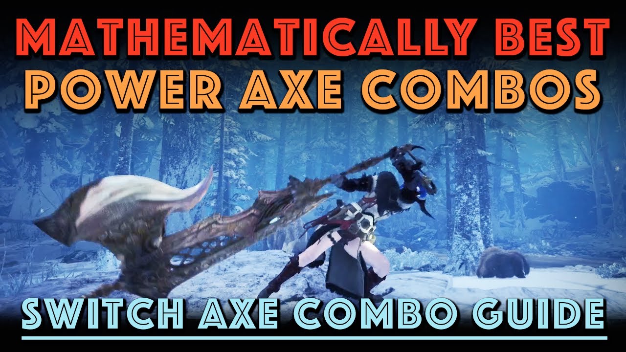 Лучшие комбинации Power Axe: руководство по комбинациям Switch Axe (MHW Iceborne)