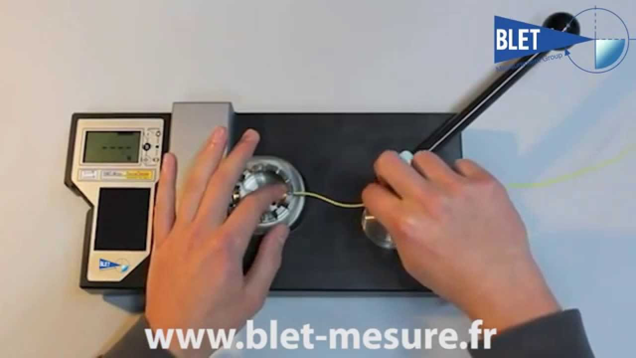 Test d'arrachement de cosse de câble - BLET MESURE