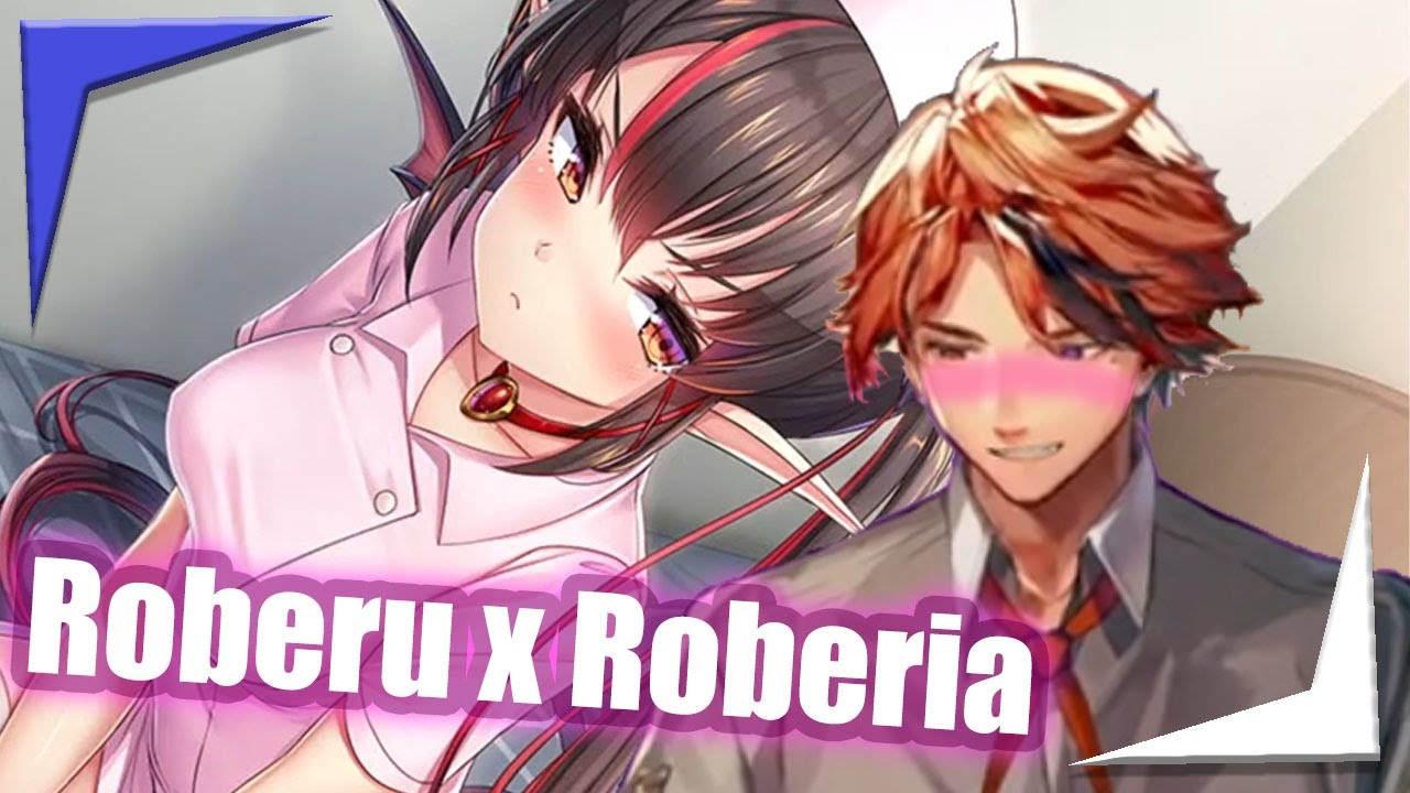 Roberu meets Roberia and becomes very 🅷★🆁🅽🆈【Holostars EngSub】
