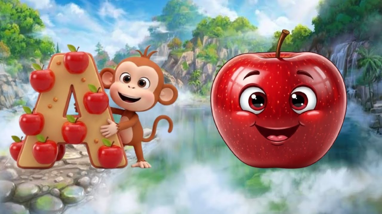 ABC Song for Kids | A to Z Animals 🐶🐱 | Learn Alphabets with RebitKids
