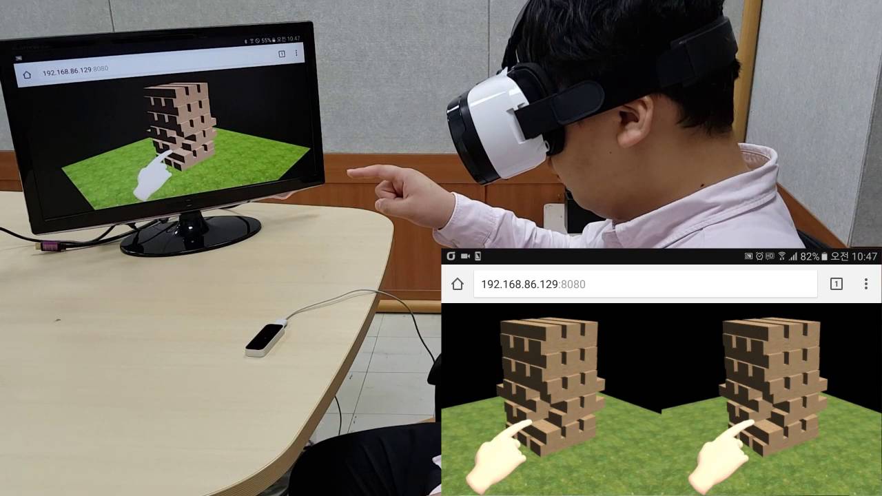 Webizing Human Interface Devices for Virtual Reality
