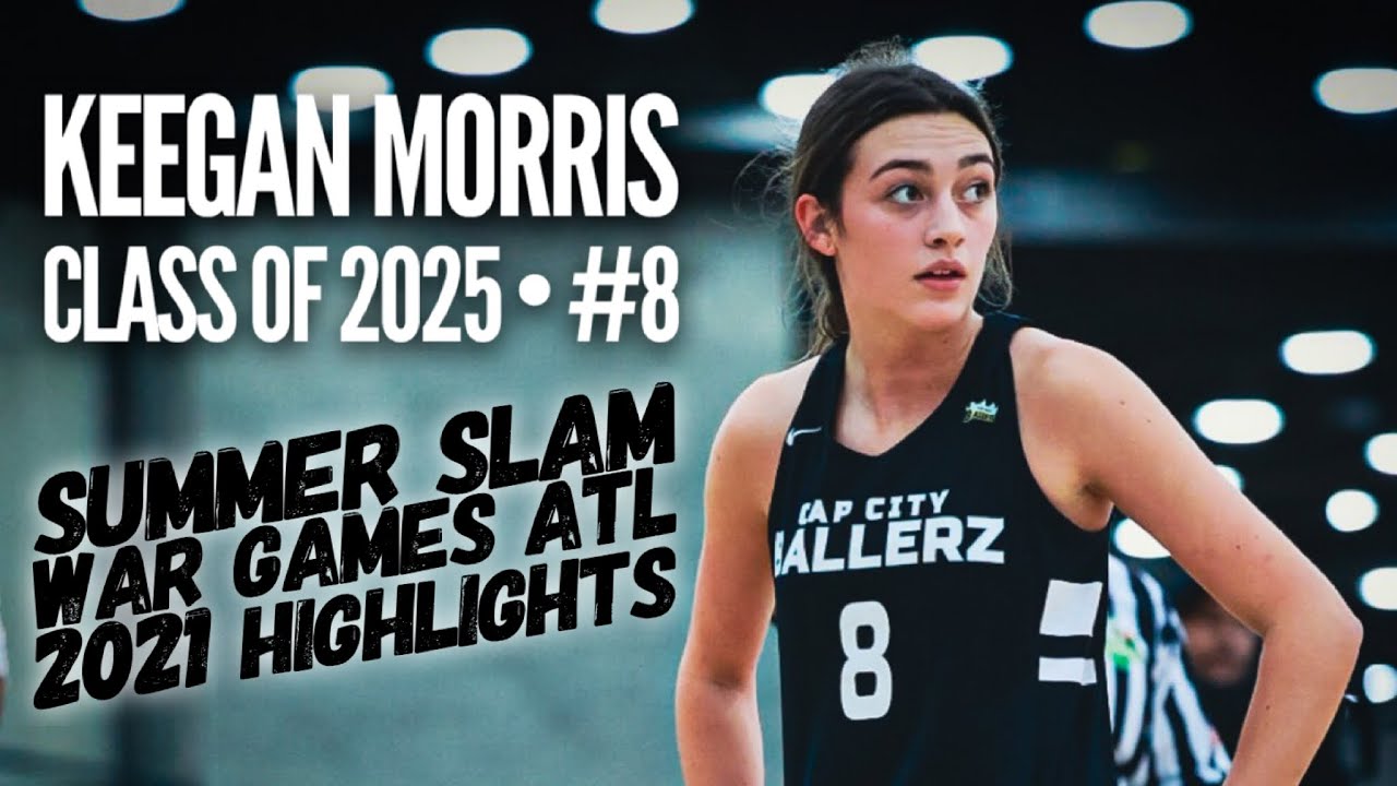 Keegan Morris • Class of 2025 • Guard • Insider Exposure War Games Atlanta & Summer Slam Highlights