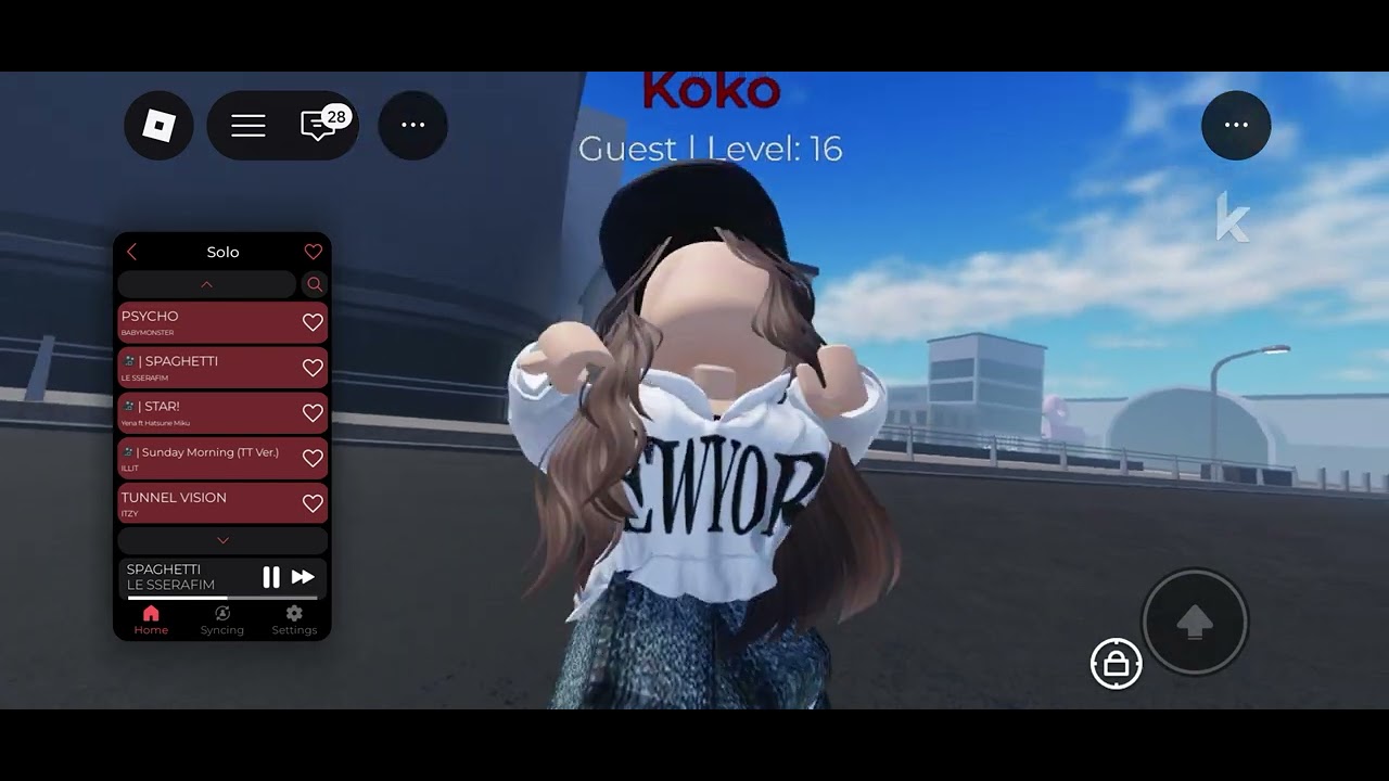 Roblox dance cover | SPAGHETTI by LE SSERFIM￼