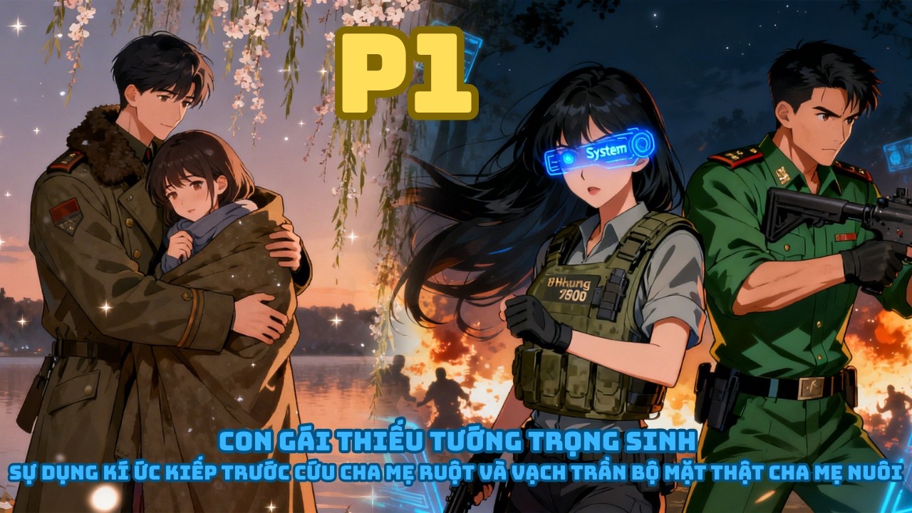 Con Gái Thiếu Tướng Trọng Sinh: Dùng Kí Ức Kiếp Trước Cứu Cha Mẹ Ruột Vạch Bộ Mặt Thật Mẹ Nuôi _ P1