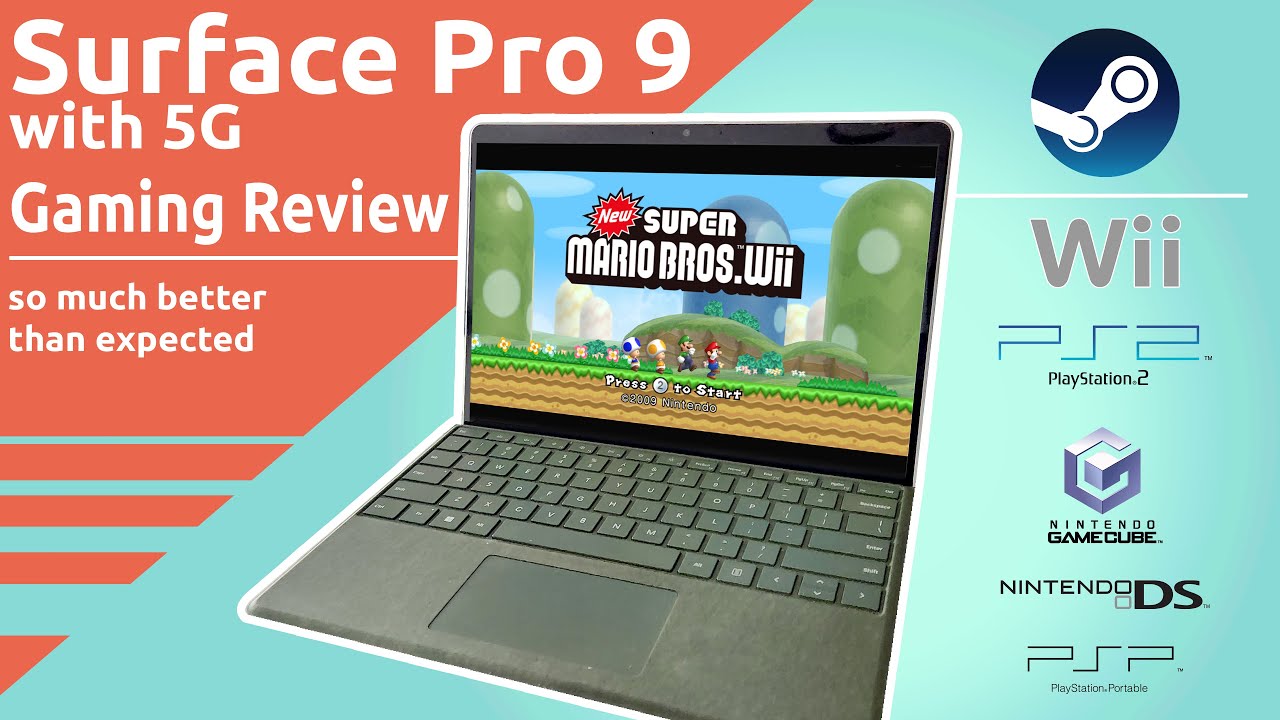 Gaming on an ARM-based Surface Pro 9