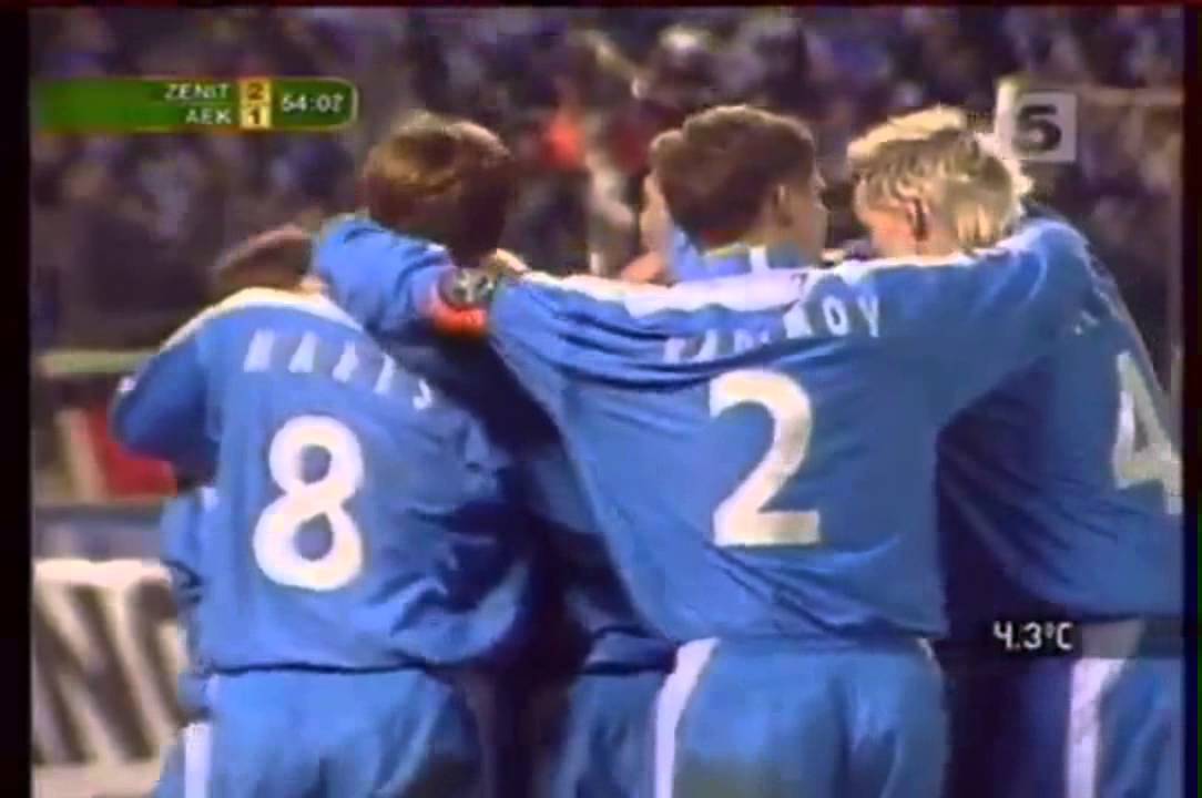 Зенит – АЕК, Кубок УЕФА 2004/2005, 5-1