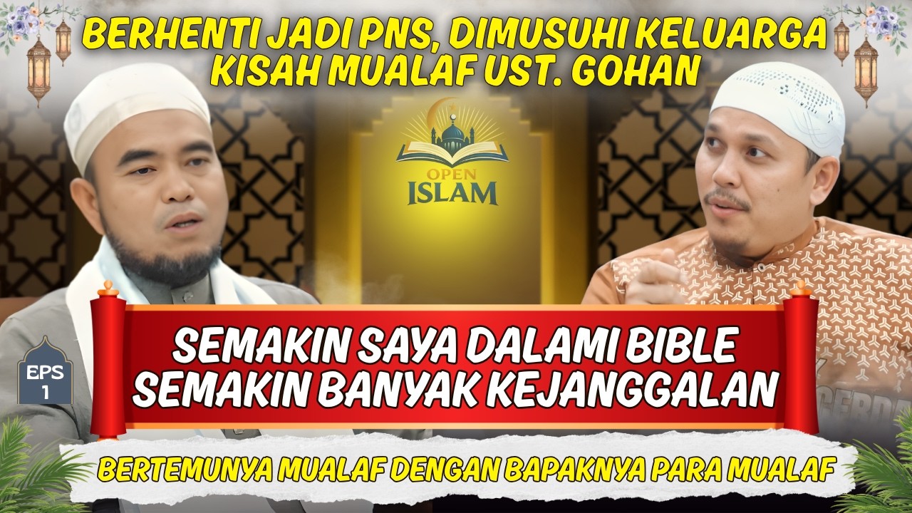 Misionaris Taat ini justru menemukan kebenaran lewat Bible lalu menjadi Mualaf