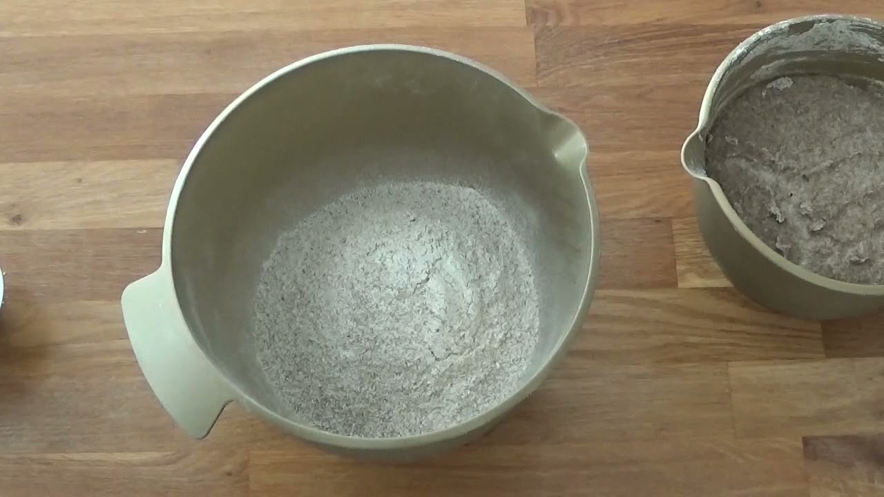 Ruisleivän valmistus taikinajuureen