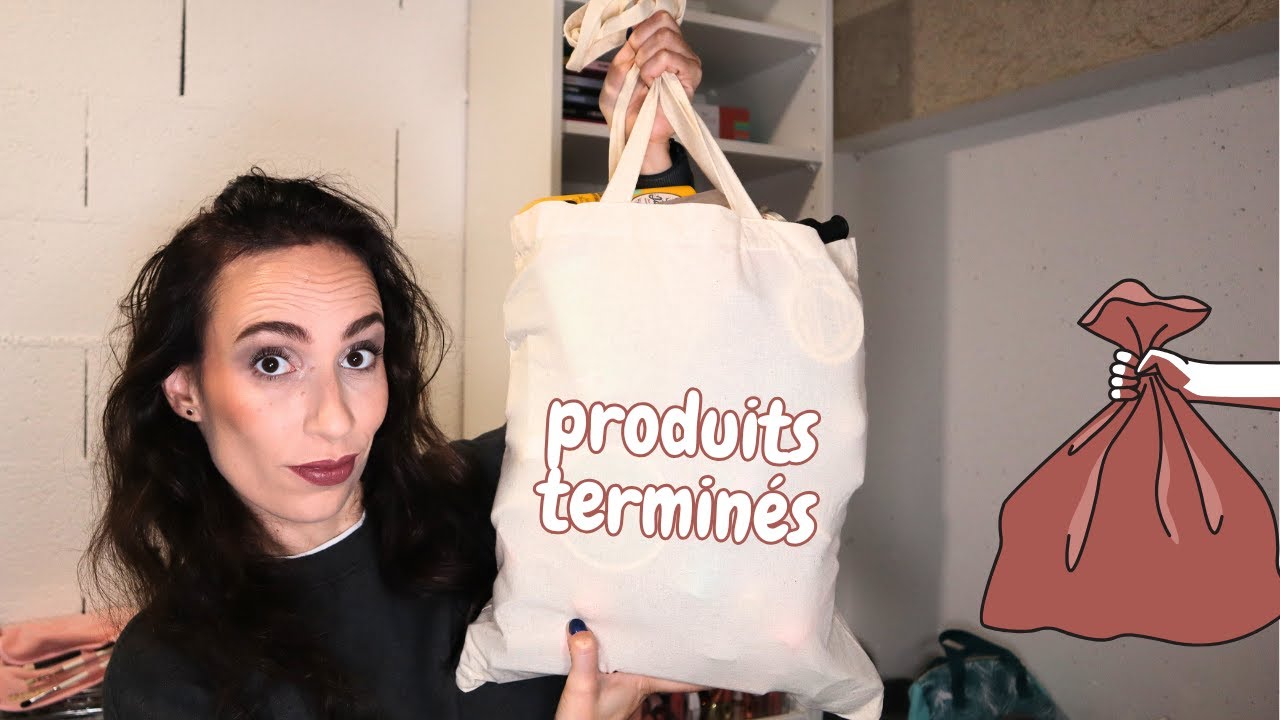 PRODUITS TERMINES | J’ai cumulé un an de produits terminés 😪