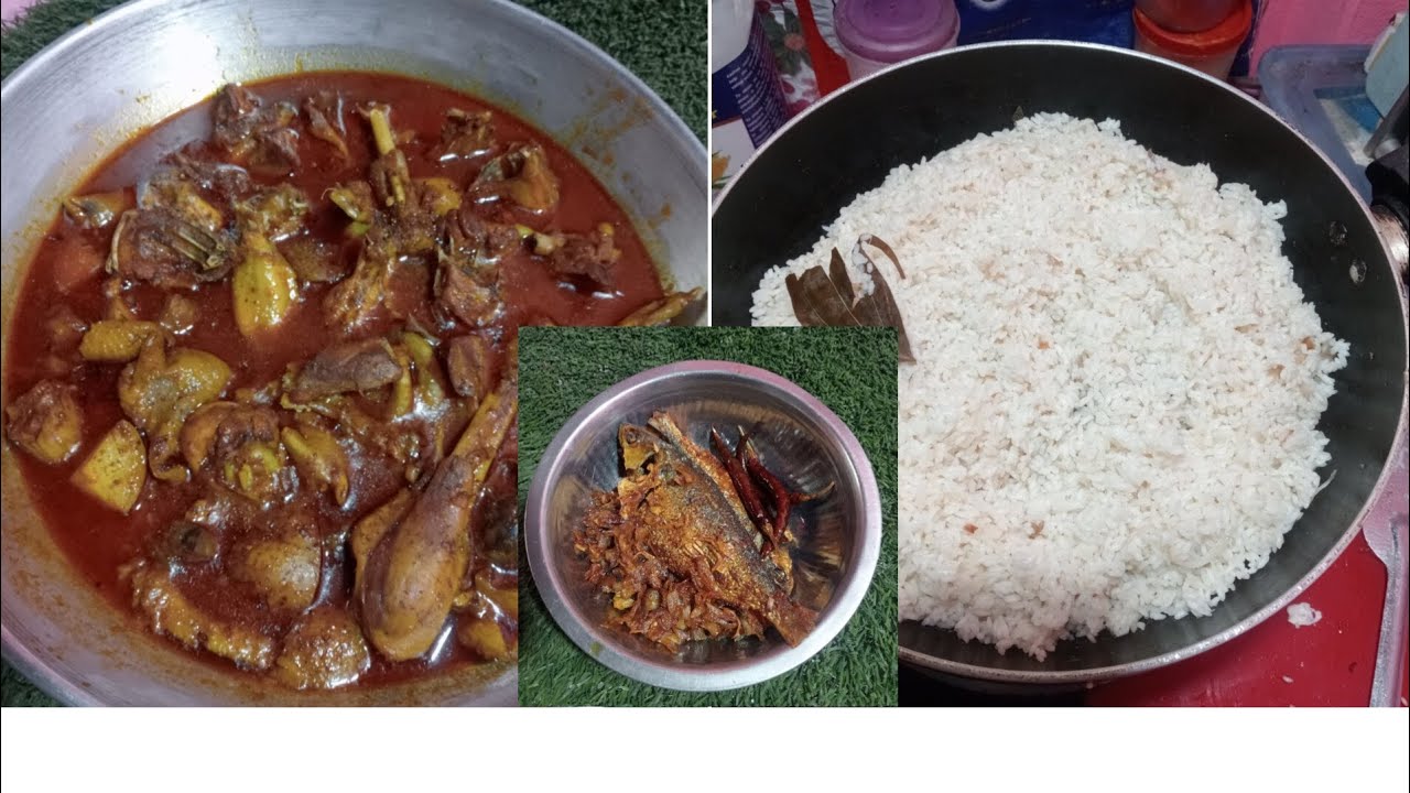 ঝরঝরে পোলাও রেসিপি সাথে আর কি কি রান্না করলাম সে গুলো শেয়ার করলাম। 