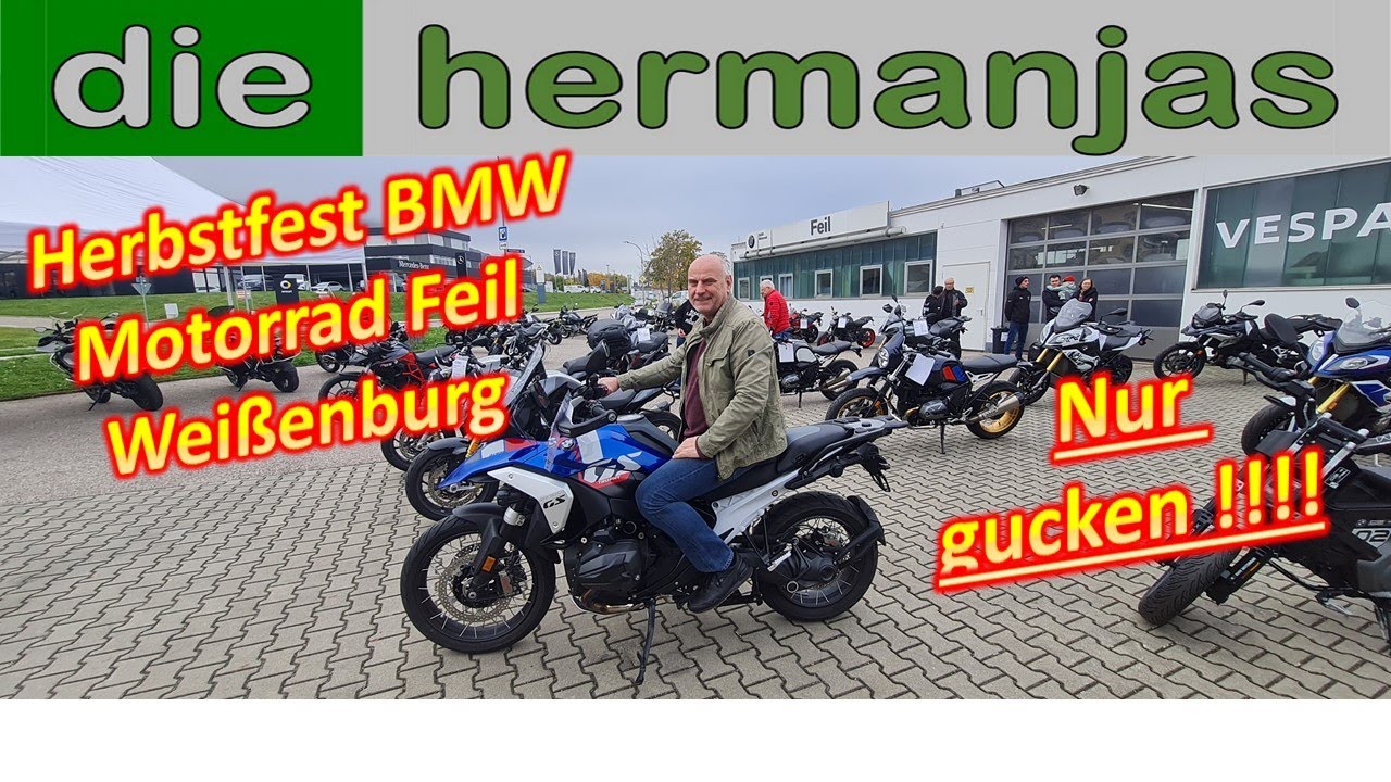 Herbstfest in Weißenburg bei BMW Feil. Wir konnten uns beherrschen und es blieb bei 