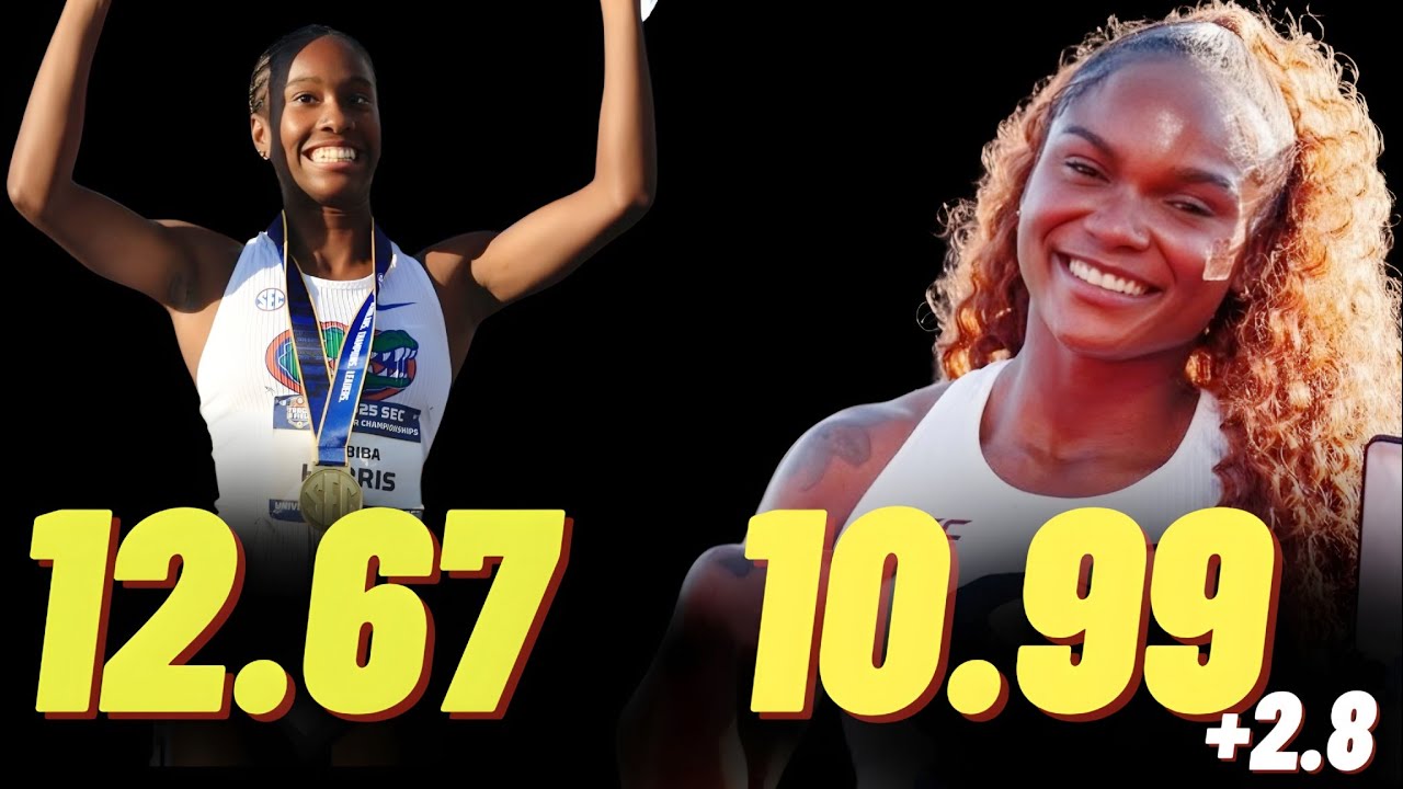 Shenese Walker Drops Windy Sub 11 Habiba Harris Runs Massive PR