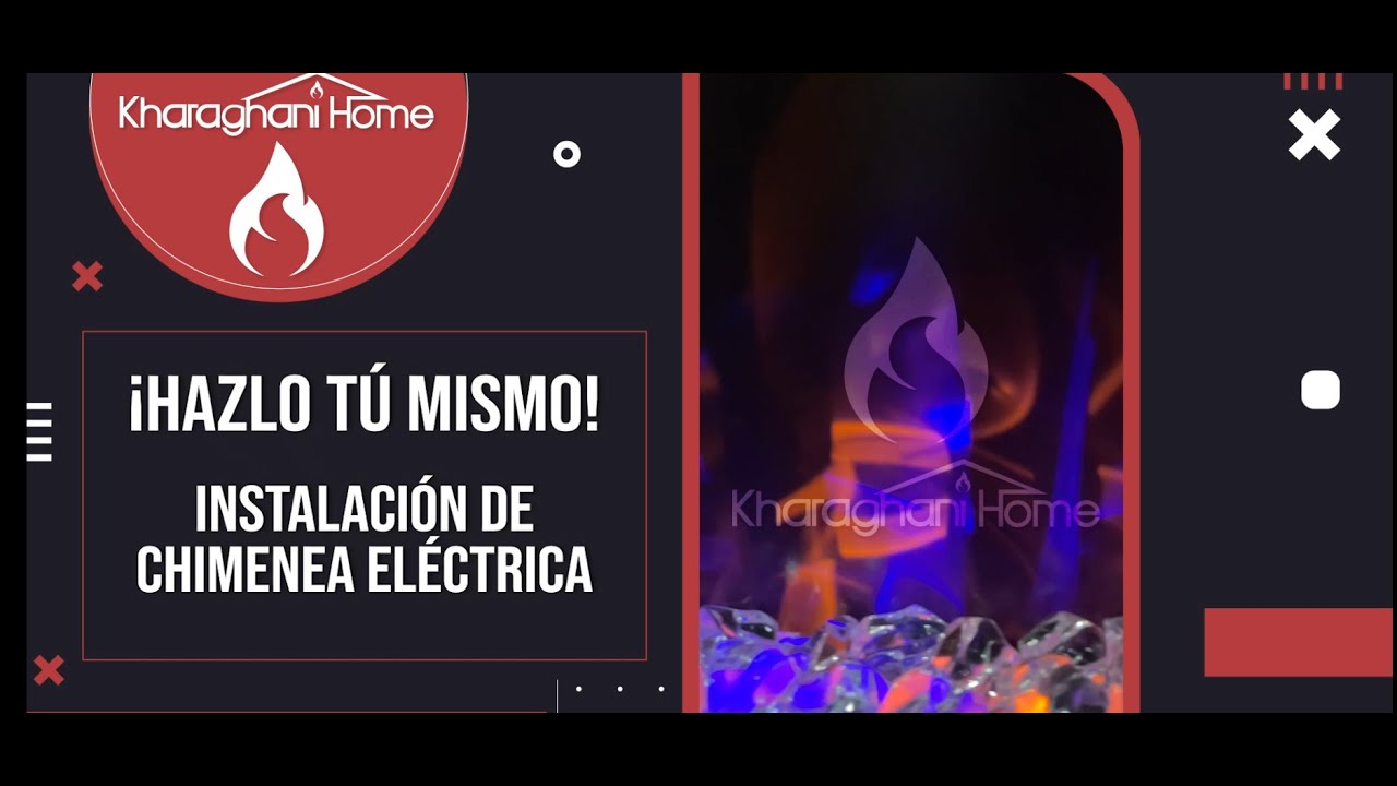 Aprende a instalar una Chimenea Eléctrica paso a paso
