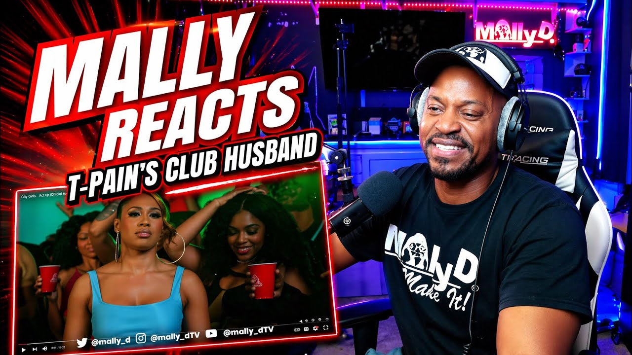 T-Pain Club Husband | Mally D Reacts
