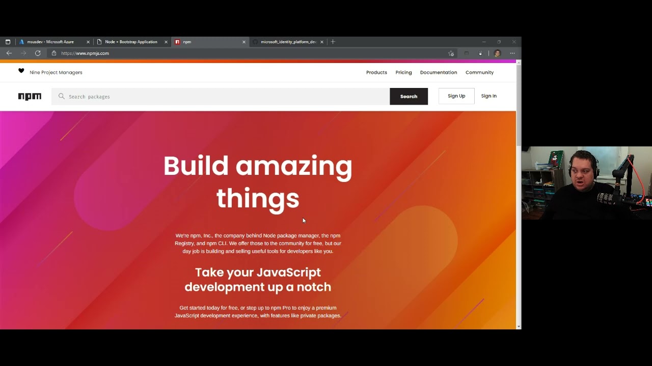 Getting Started with the Microsoft Graph SDK from your JavaScript apps, Dec 14, 2021