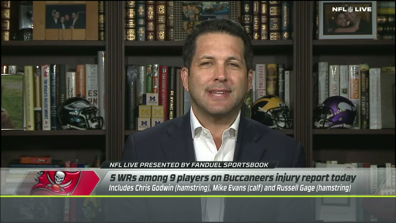 Adam Schefter on the Bucs' latest injury report | NFL Live