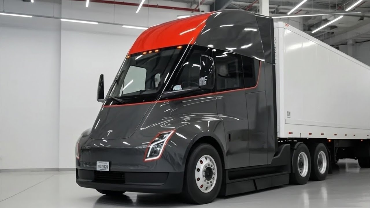 2026 Tesla Semi Luxury Hauler &ndash; Ultimate Electric Long-Haul Truck