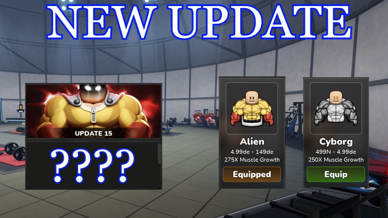 GETTING THE NEW CYBORG AND ALIEN BODY ALTERS IN ROBLOX GYM LEAGUE
