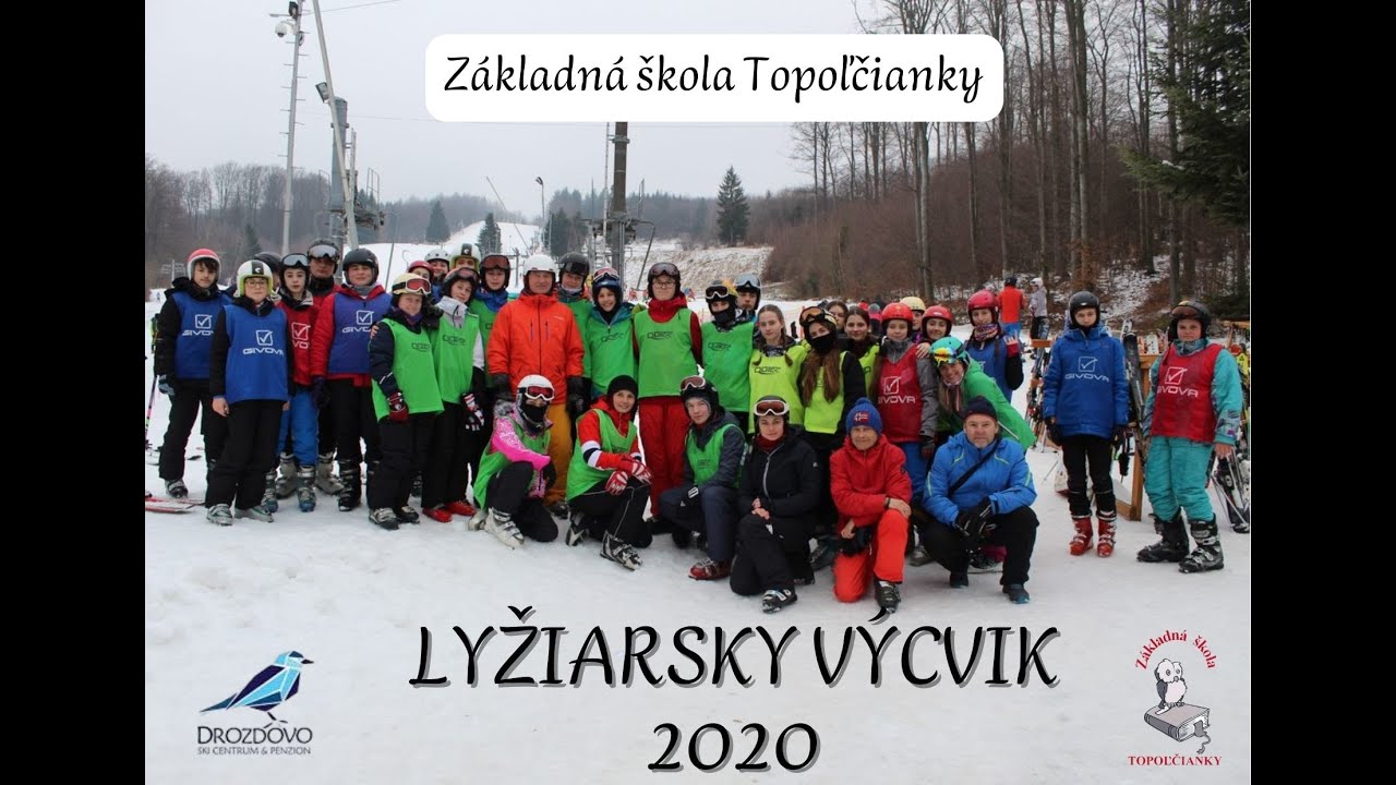 Lyžiarsky výcvik ZŠ Topoľčianky, Drozdovo 2020