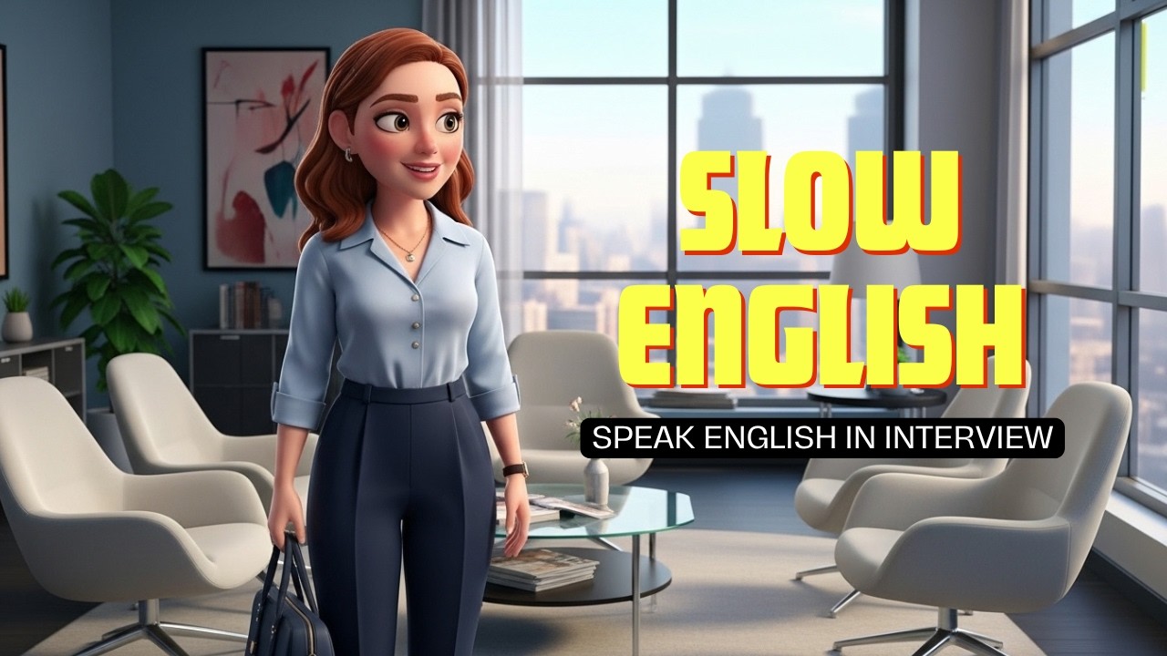 Job interview in English | Job interview questions and answers | Learn English