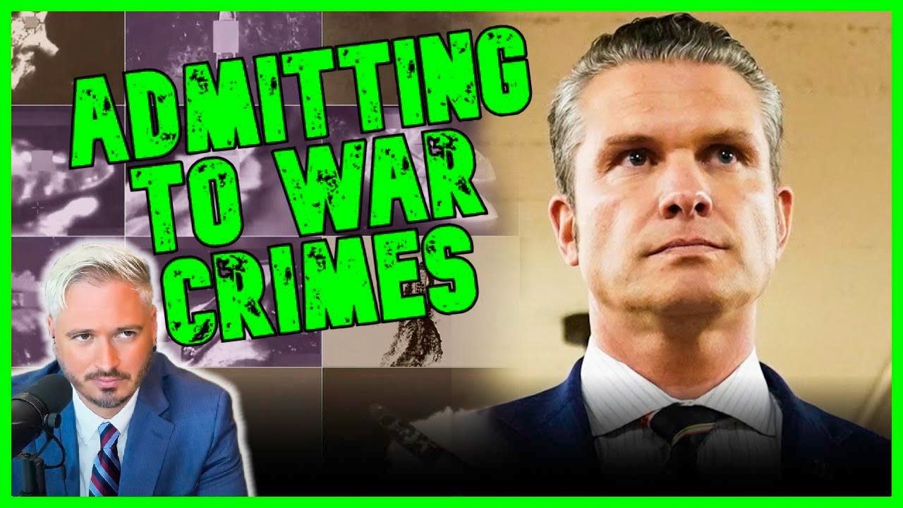 &lsquo;K*LL THEM ALL&rsquo;: Pete Hegseth CAUGHT Committing War Crimes & ADMITS IT ALL! | The Kyle Kulinski Show