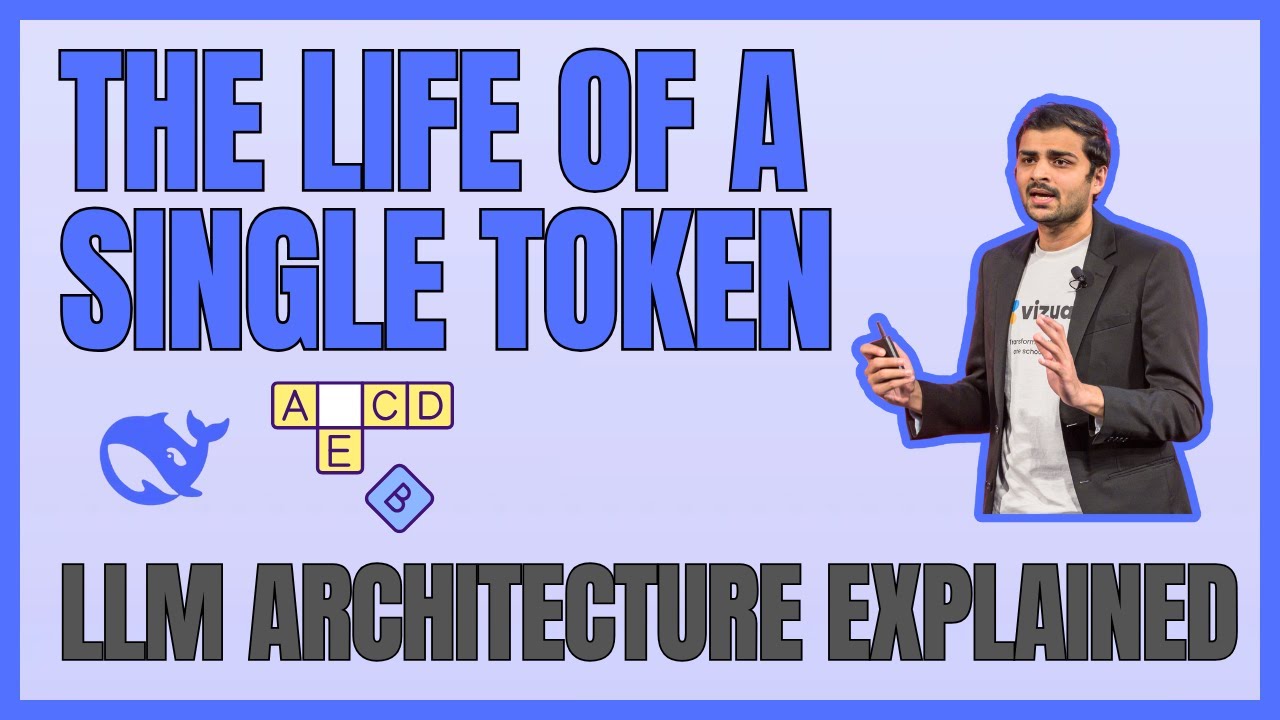 LLM Architecture in 1 hour | Journey of token through the LLM Architecture