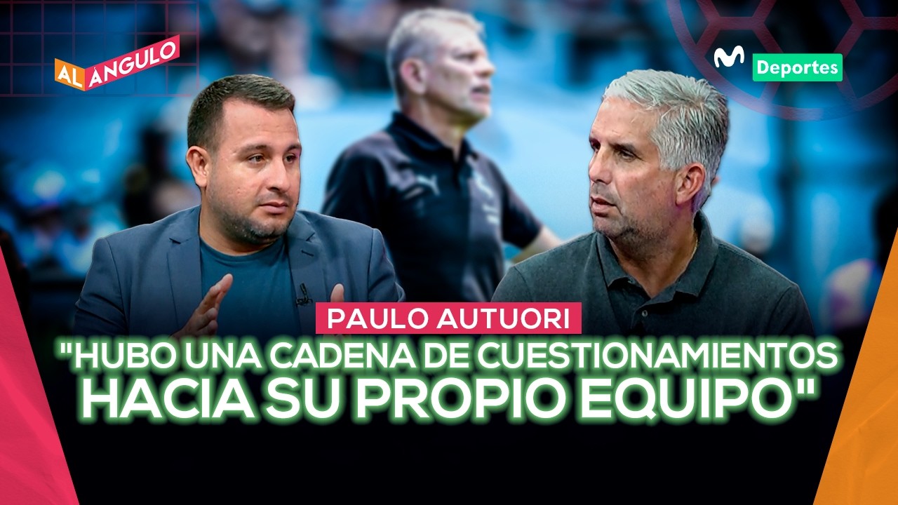 PAULO AUTUORI DEJA SPORTING CRISTAL ANTES DE FASE DE GRUPOS DE COPA LIBERTADORES | AL &Aacute;NGULO 🥅⚽