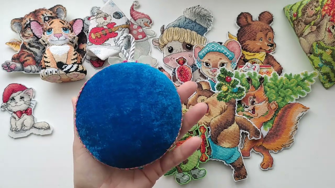 Мои 116 новогодних игрушек) 