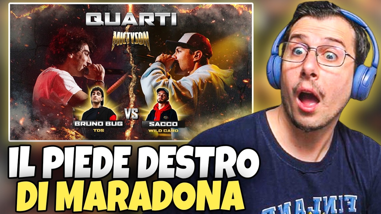 Reaction a MIC TYSON 2025 - Bruno Bug VS Sacco (Quarti, turno 3)