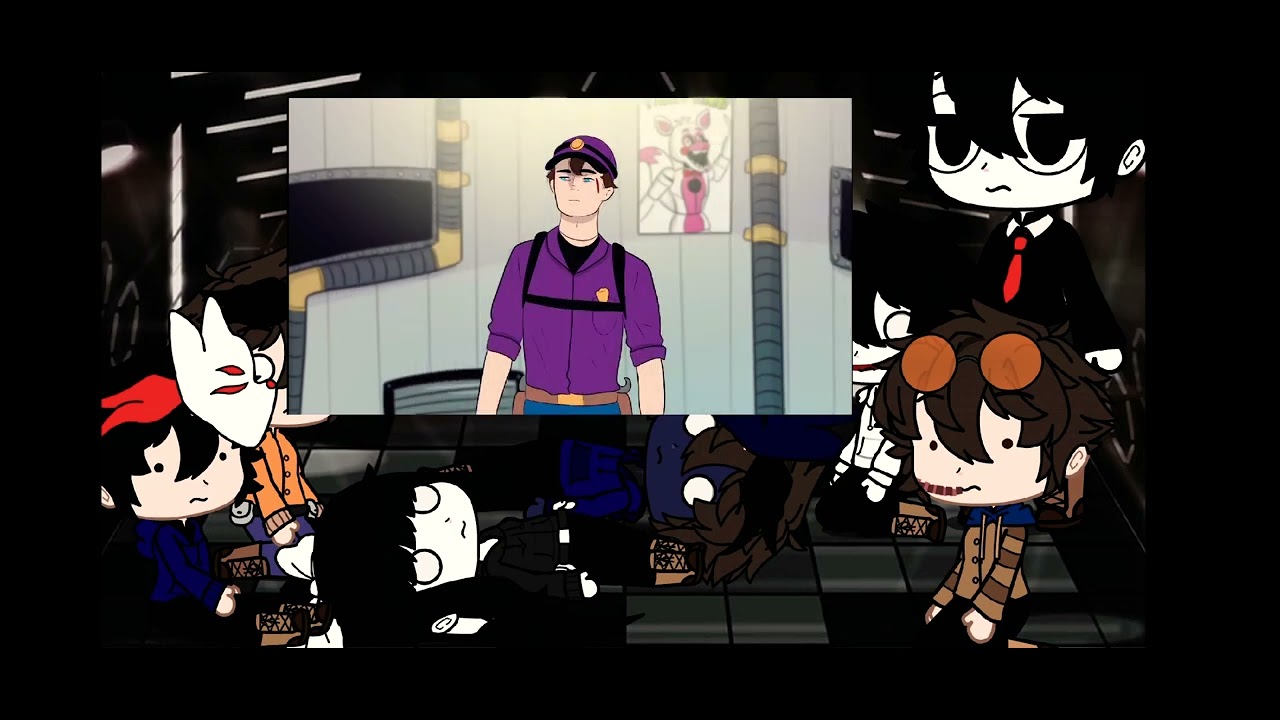 creepypastas React to sister location animation