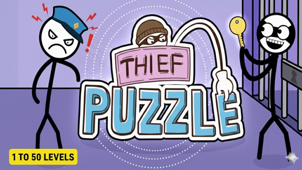 😈 Steal Everything Without Getting Caught! |Thief Puzzle Gameplay.