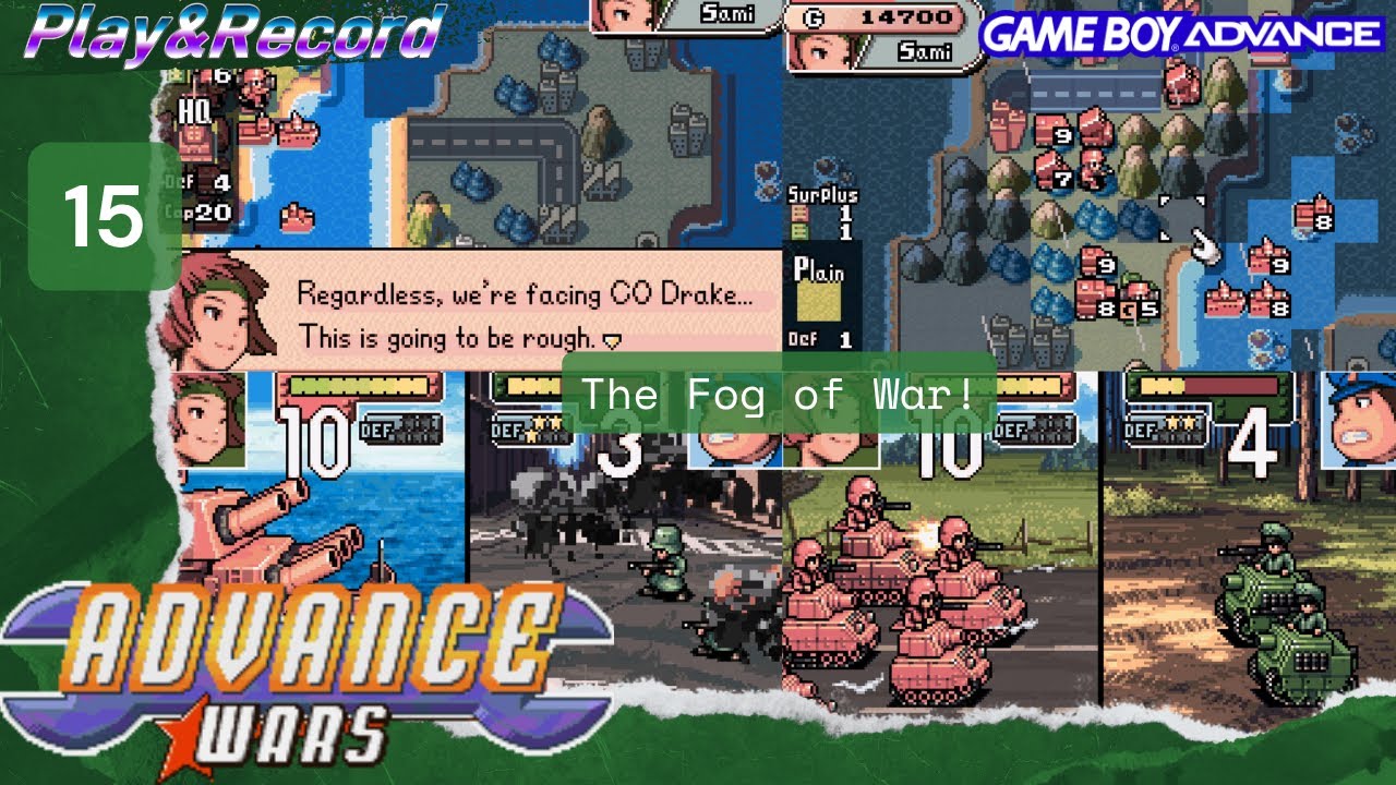 Advance Wars Part 15 (Game Boy Advance) Playthrough Non Commentary