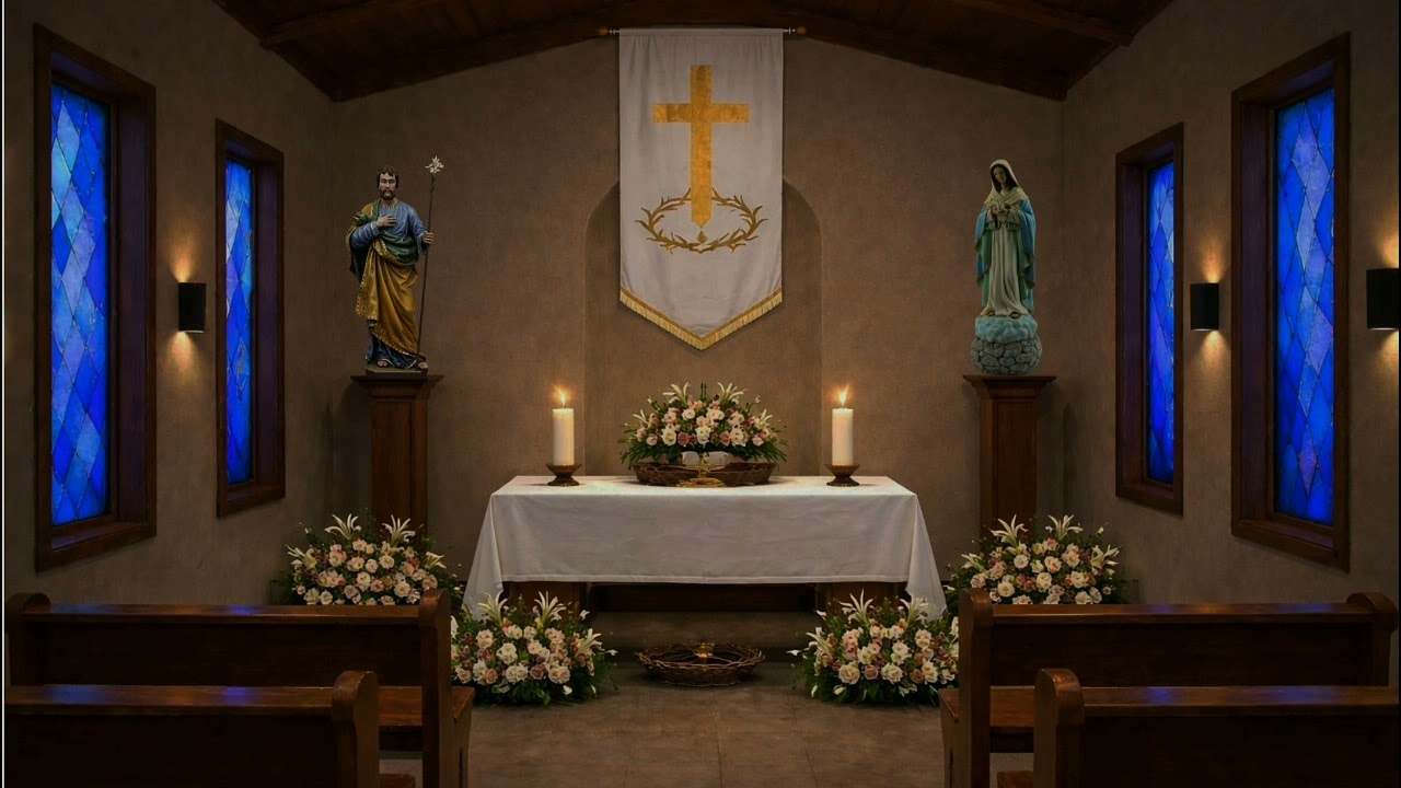 Completas de San José (Final del Día) 🌙 | Oración Nocturna | Liturgia de las Horas