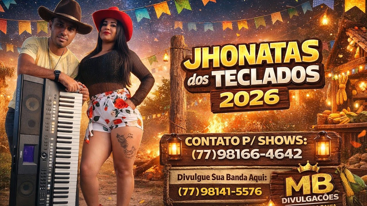 👉 JHONATAS DOS TECLADOS 2026 🔥 CD NOVO ATUALIZADO 🎹 FORR&Oacute; ESTOURADO 2026