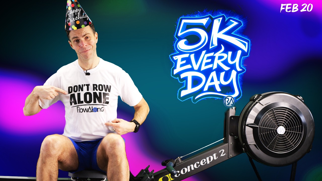 Row Along - Feb 20: Easy 26 Min Rowing Workout (How I Lost 20 Pounds Just By Eating Better)