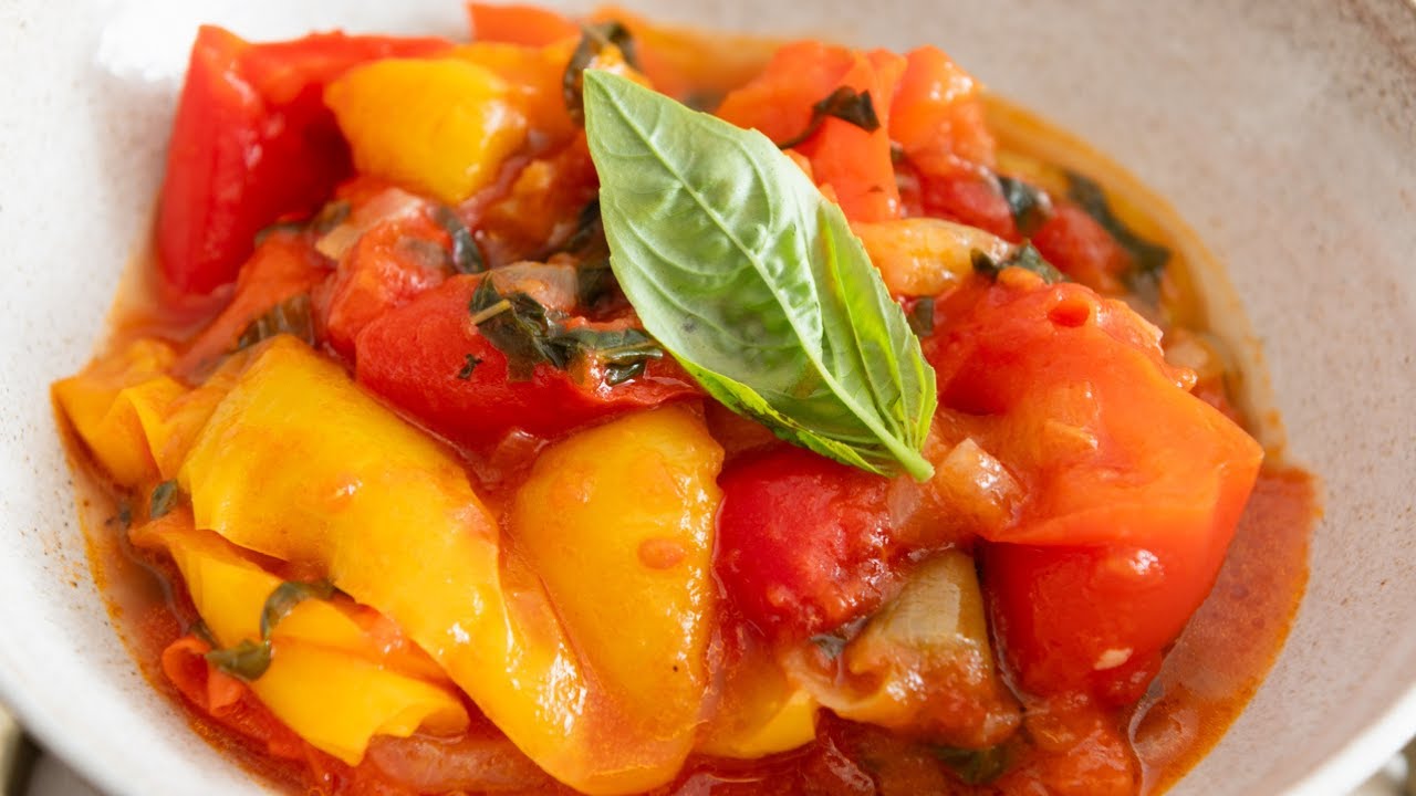 Peperonata Original Rezept Italienisch