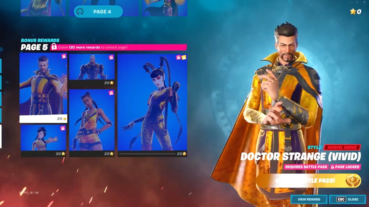 *NEW* Doctor Strange Secret Bonus Styles..! Fortnite Battle Royale