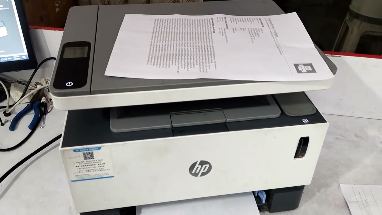 Hp neverstop 1200w printer installation and setup, | Hp laser tank printer,hp 1200a printer