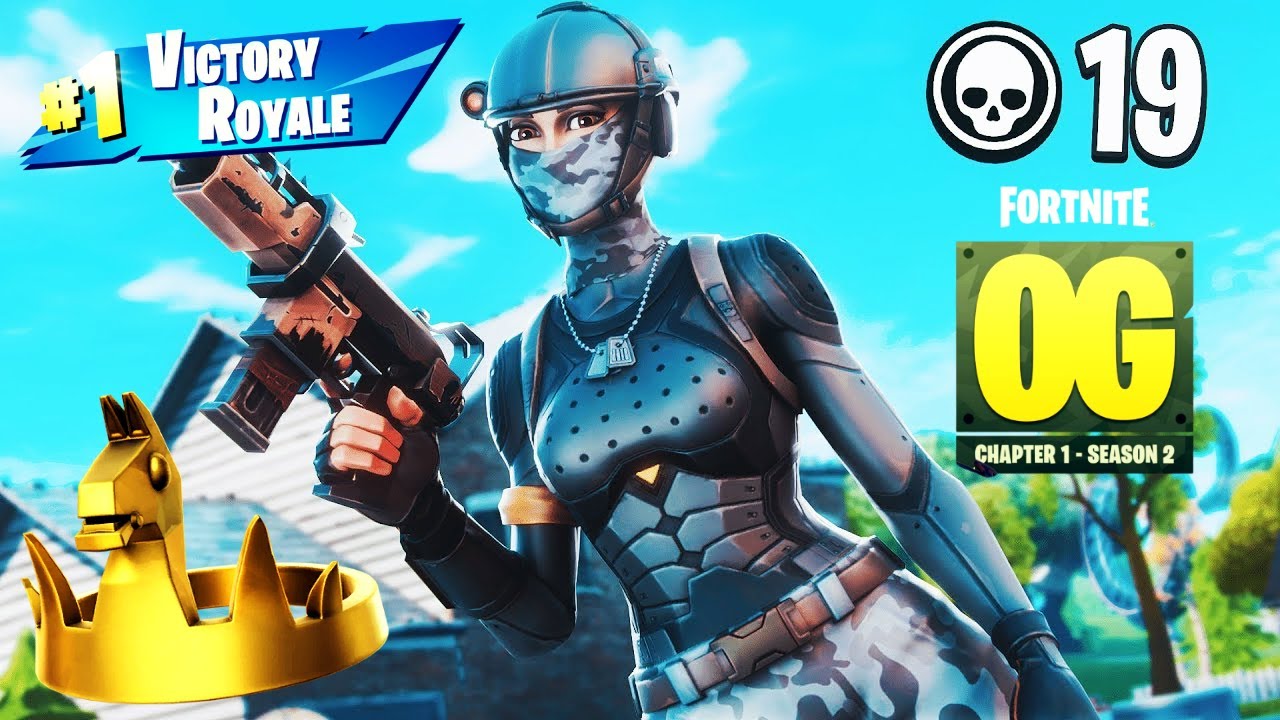 *19 KILL* Solo Win Gameplay (PC) | Fortnite OG Season 2