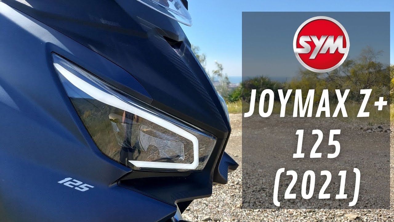Sym Joymax Z+ 125 (2021) | Probefahrt, Walkaround, Soundcheck, Beschleunigung (DEUTSCH) VLOG164