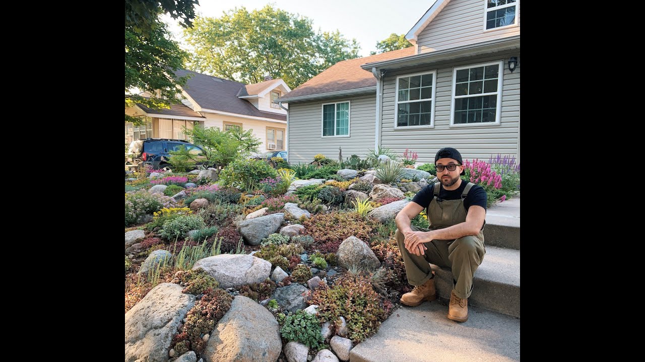 How to build a rockery with Johnny K : It is all about the hardscape : Episode 1