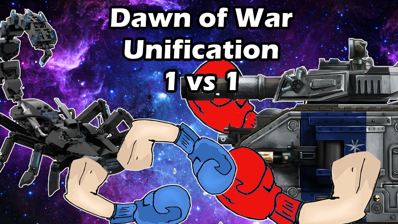 Dawn of War Unification: 1 vs 1 Ynarri (Vrax) vs Adeptus Mechanicus (Wafflestomper55)