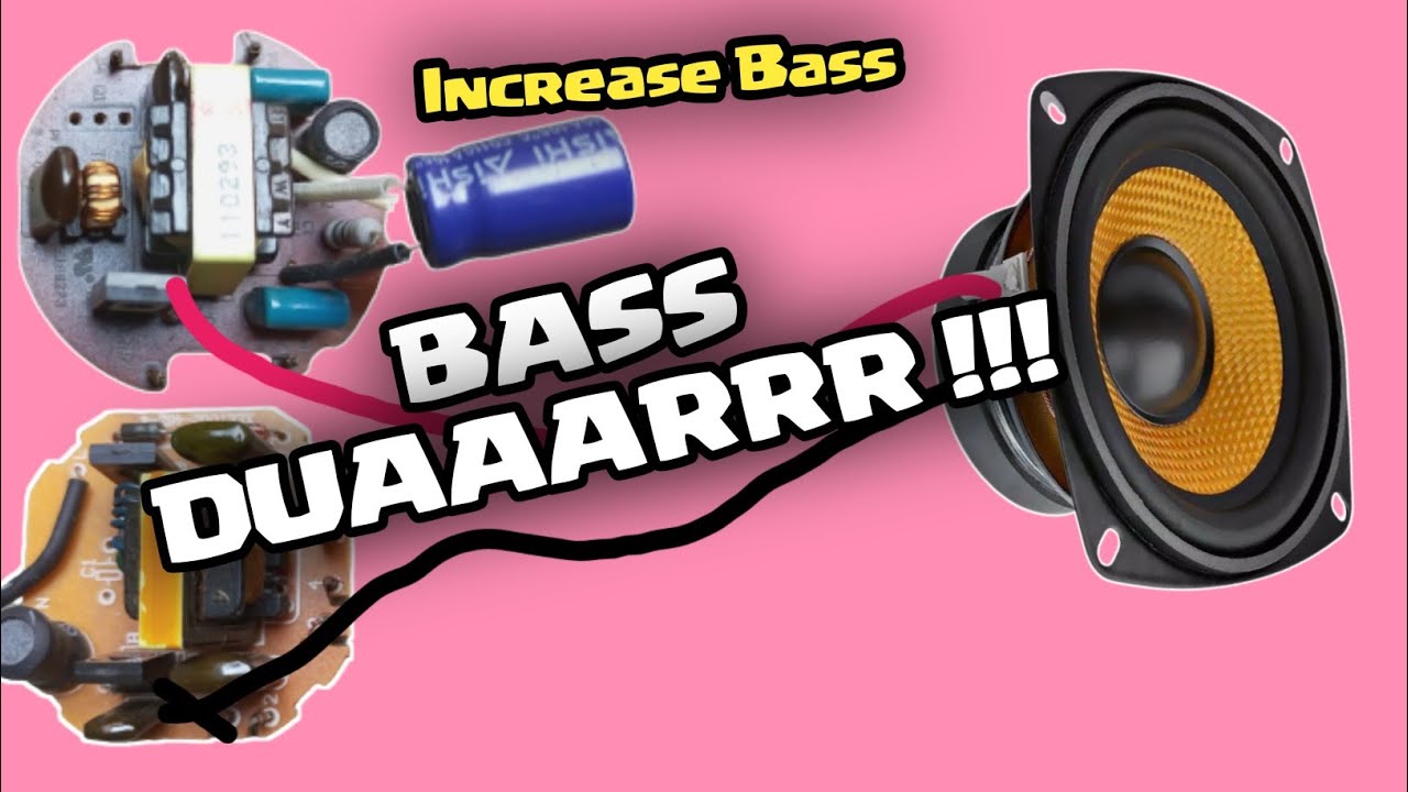 SEMUANYA PASTI BANYAK YANG BELUM TAU !!!Cara Biar Suara Bass di Speaker Lebih Kuat dari Bekas Lampu