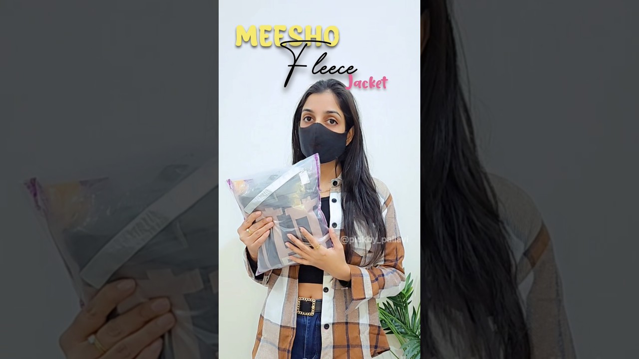 ✨️ Fleece Jacket under budget ✨️ #meeshofinds #meeshocreator #fleecejacket #pallavijain