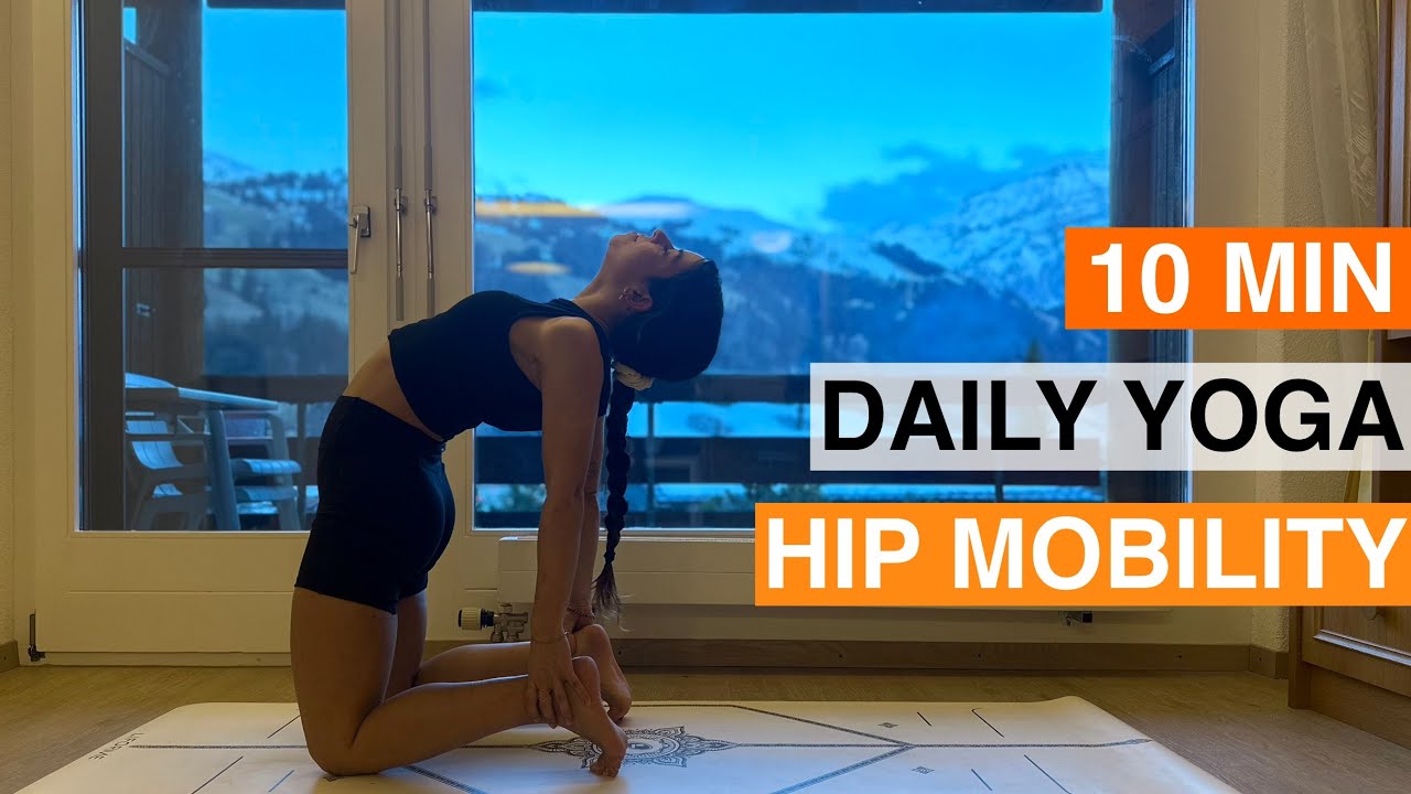 10 Minute Vinyasa Yoga Flow for Hip Mobility