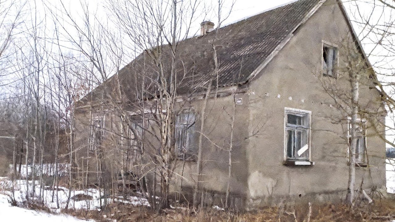 Opuszczony dom na odludziu
