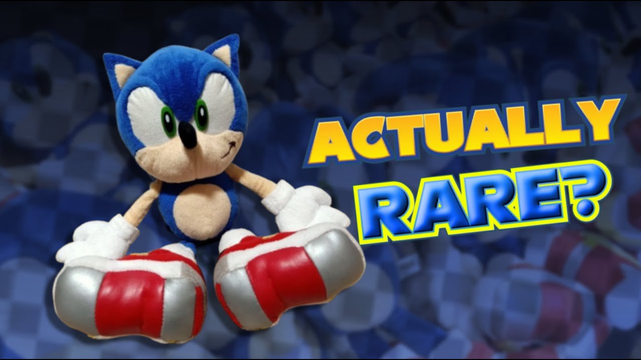 Is The Soap Shoes Sonic Plush ACTUALLY RARE?