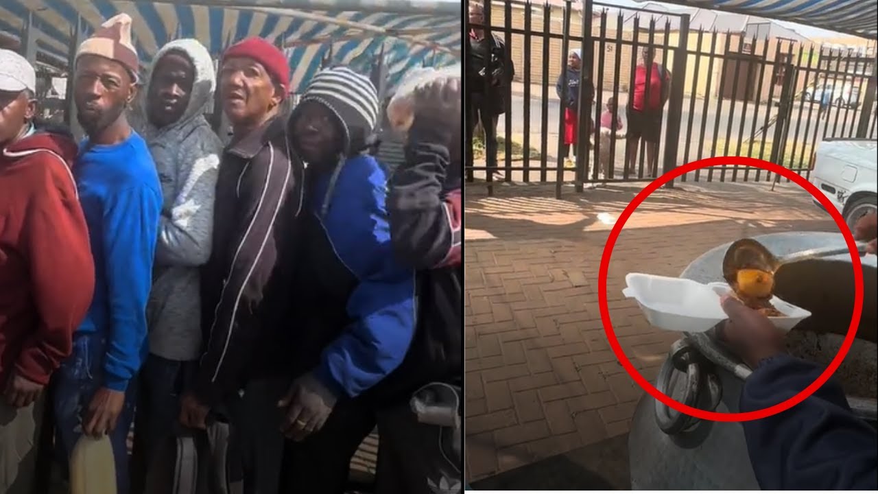 ALI BOY: Giving money and food to the needy.