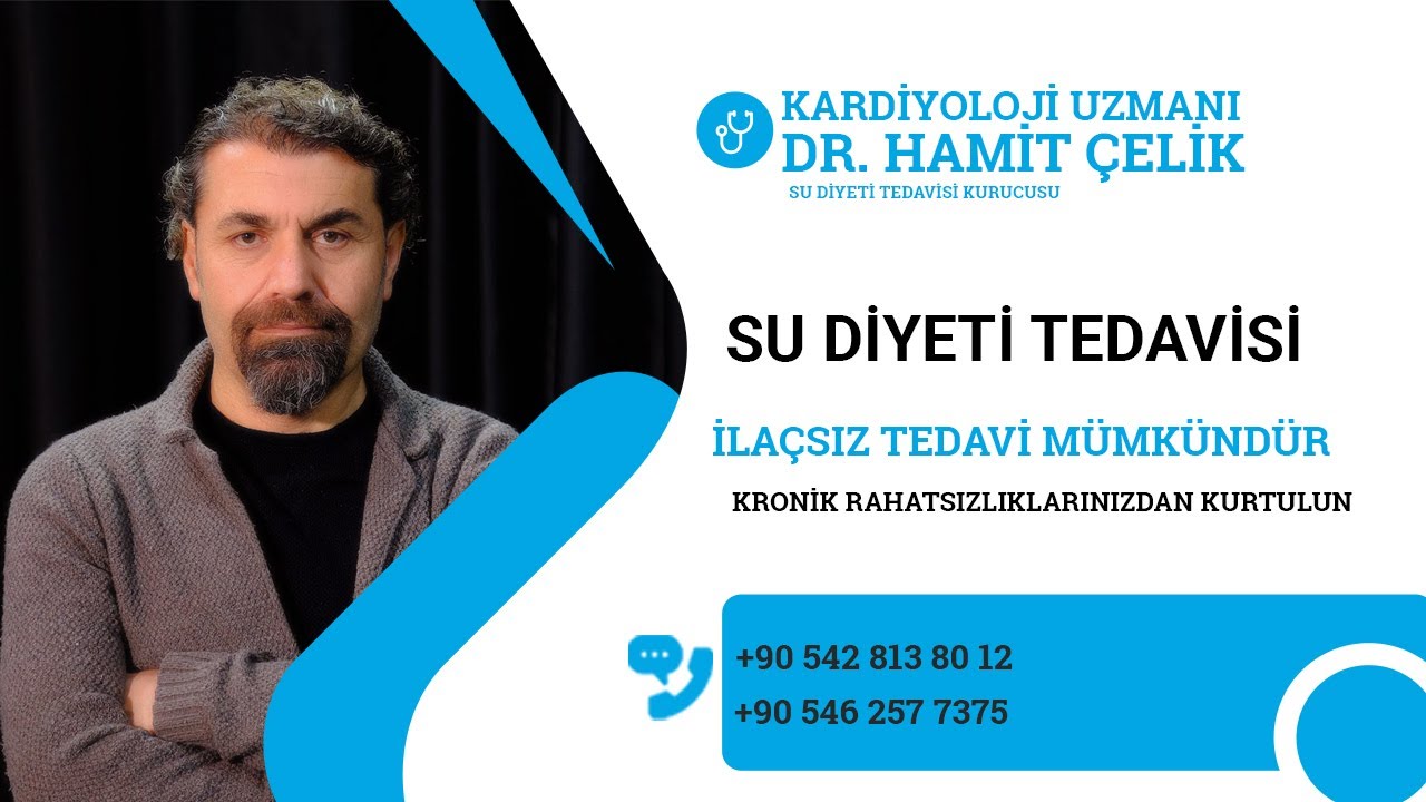 Dr. Hamit &Ccedil;elik - Su Diyeti Tedavisi Nedir? #diyabet #sudiyeti #a&ccedil;lık