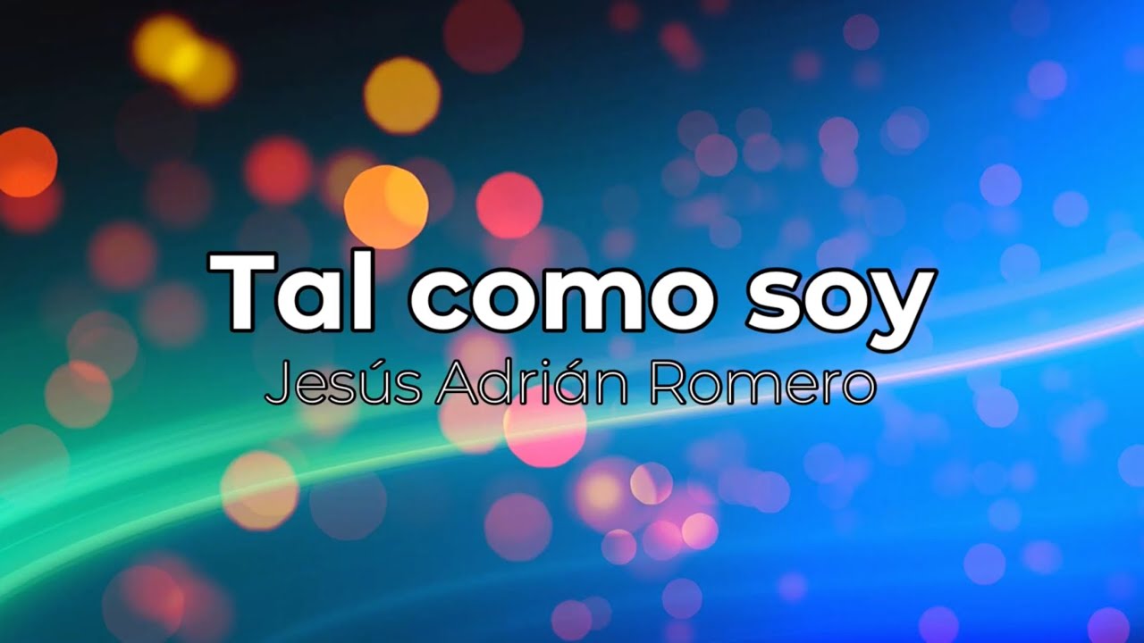 Tal como soy pista/karaoke/acordes (estilo rápido)